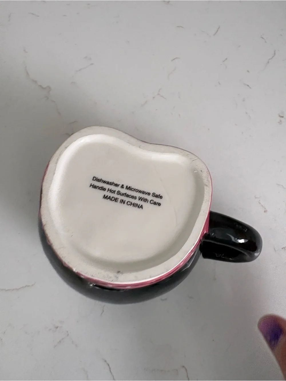 Adorable Cat Mug – Black, Pink & White